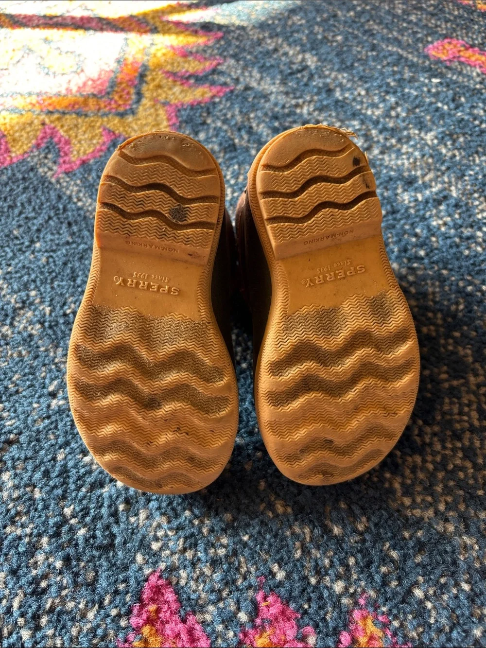 Sperry Toddler Two- Tone Waterproof Duck Boots - Lace-Up